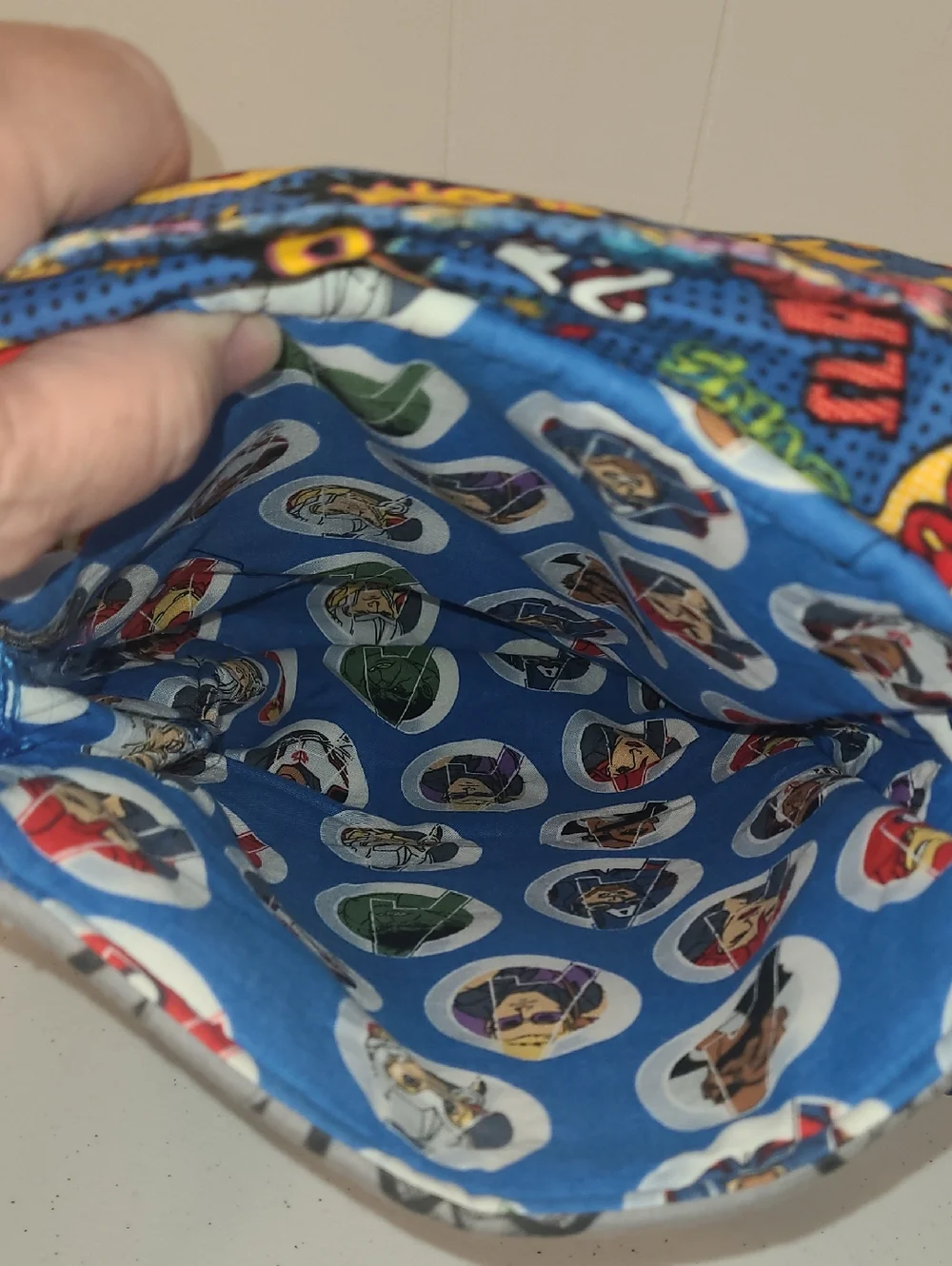 Super Hero / Comic Book Character Shoulder Bag Handmade 12